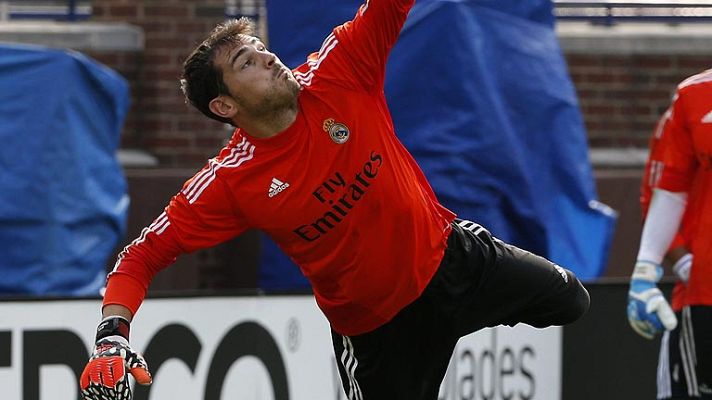 Telediario 1 - Iker Casillas se la juega en Cardiff