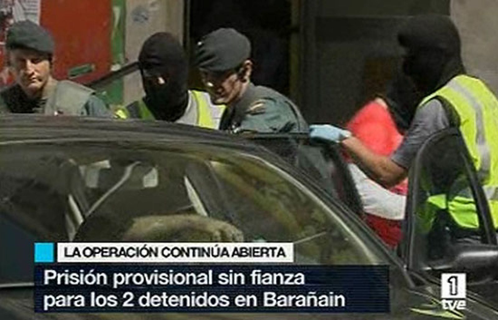 Prisión provisional sin fianza para dos detenidos en Barañain | Ver