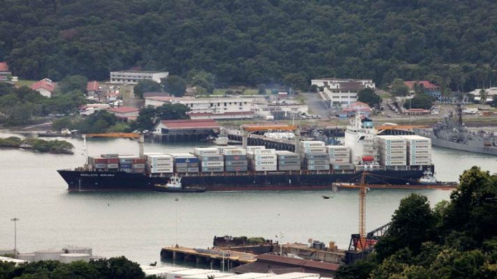 Telediario 1 - Se cumplen 100 años de la inauguración del Canal de Panamá