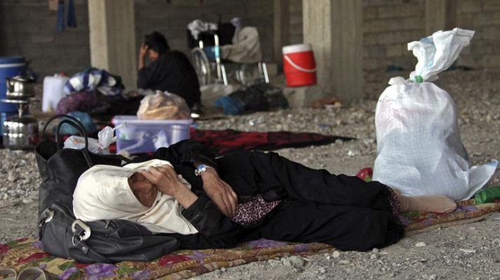 Telediario 1 - Los yihadistas asesinan a 80 hombres en el norte de Irak