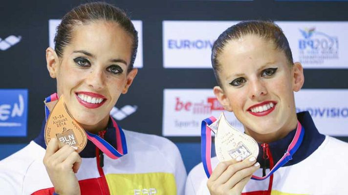 Telediario 1 - Carbonell y Klamburg, bronce en los Europeos