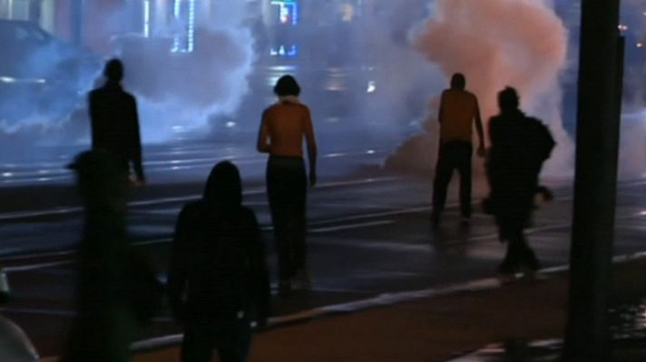 Telediario 1 - Tensión en Misuri durante el toque de queda declarado