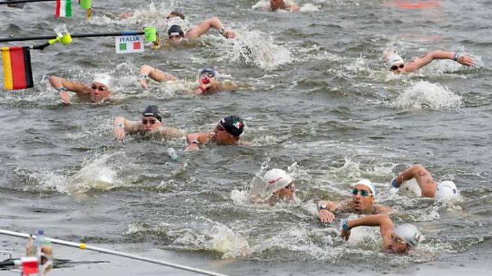 Natación - Aguas abiertas. Cto. de Europa 25 kms masculino y femenino
