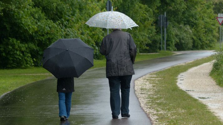 El tiempo - Chubascos y tormentas localmente fuertes en Pirineos