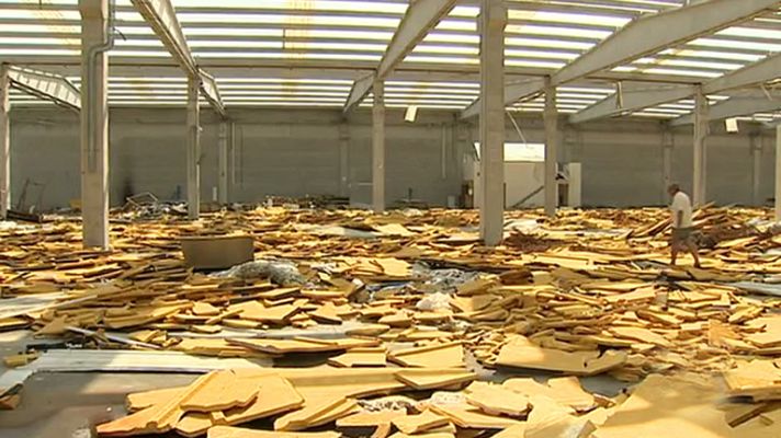 Telediario 1 - Los robos de material en polígonos industriales son cada vez más habituales