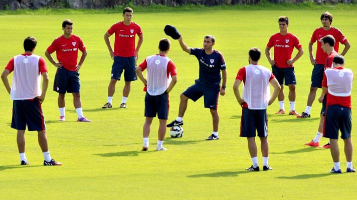 Telediario 1 - El Athletic comienza su regreso a la élite
