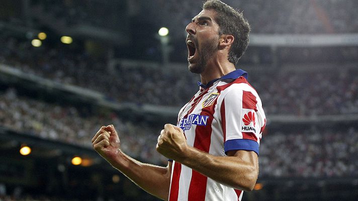  - Raúl García da ventaja al Atlético en la Supercopa
