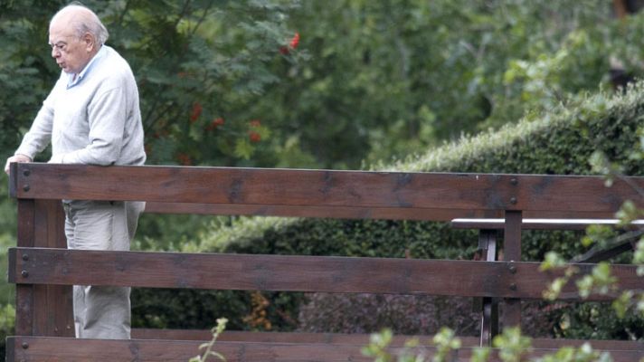 Telediario 1 - Jordi Pujol guarda silencio