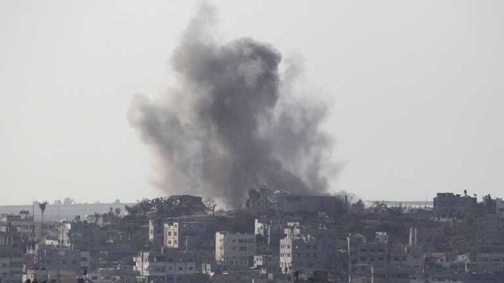 Telediario 1 - Vuelve el fuego cruzado a Gaza