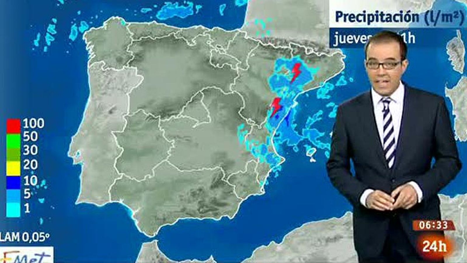 Inestabilidad en el nordeste de la península