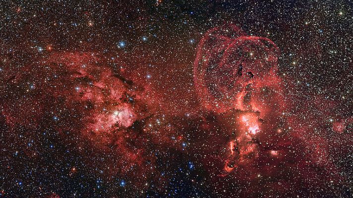 Telediario 1 - Nueva imagen de dos grandes cúmulos de estrellas en la Vía Láctea