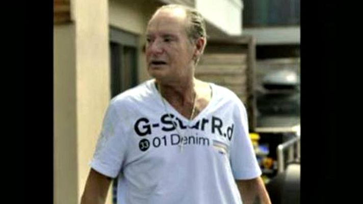 Telediario 1 - Paul Gascoigne muestra la más deteriorada de sus imágenes