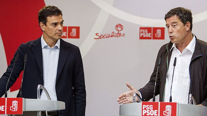 Telediario 1 - Pedro Sánchez presenta el decálogo económico para Rajoy