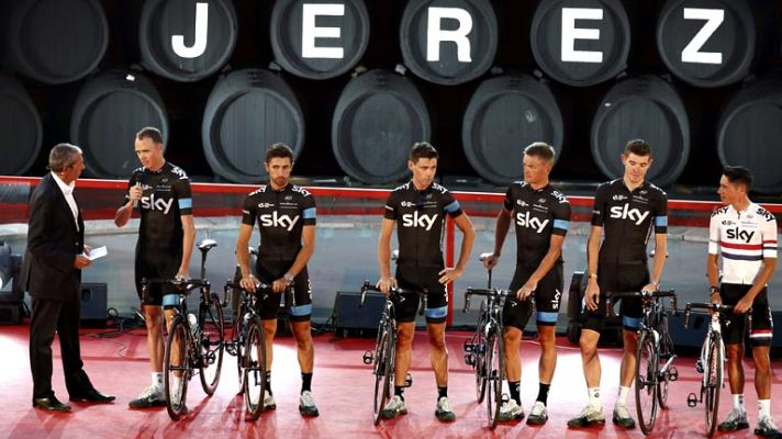 Telediario 1 - Todo preparado en Jerez para que arranque la Vuelta 2014