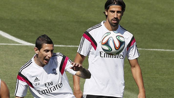 Telediario 1 - Di María y Khedira se reincorporan a los entrenamientos