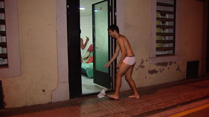 Telediario 1 - Nueva noche de ruidos en la Barceloneta