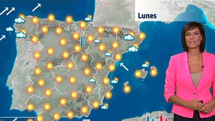 El tiempo - Subida de temperaturas antes de la entrada de una borrasca por Galicia