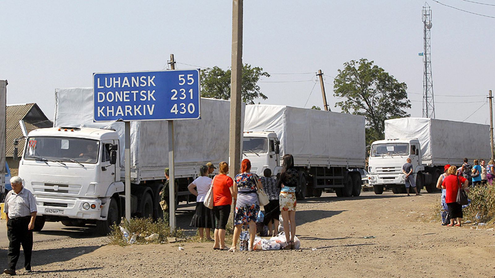 Rusia planea enviar un segundo convoy de ayuda humanitaria al este de Ucrania - Informativo 24h | Ver