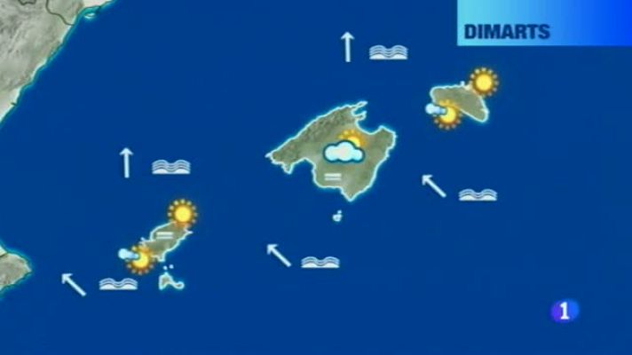 Informatiu Balear - El temps a les Illes Balears - 25/08/14