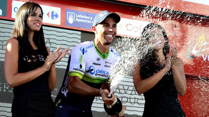 Telediario 1 - Matthews arrebata la "Roja" a Valverde