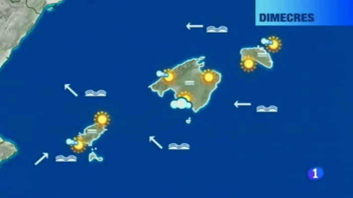 Informatiu Balear - El temps a les Illes Balears - 26/08/14