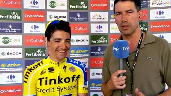 Vuelta ciclista a España - Jesús Hernández: "Contador está mejor que yo"