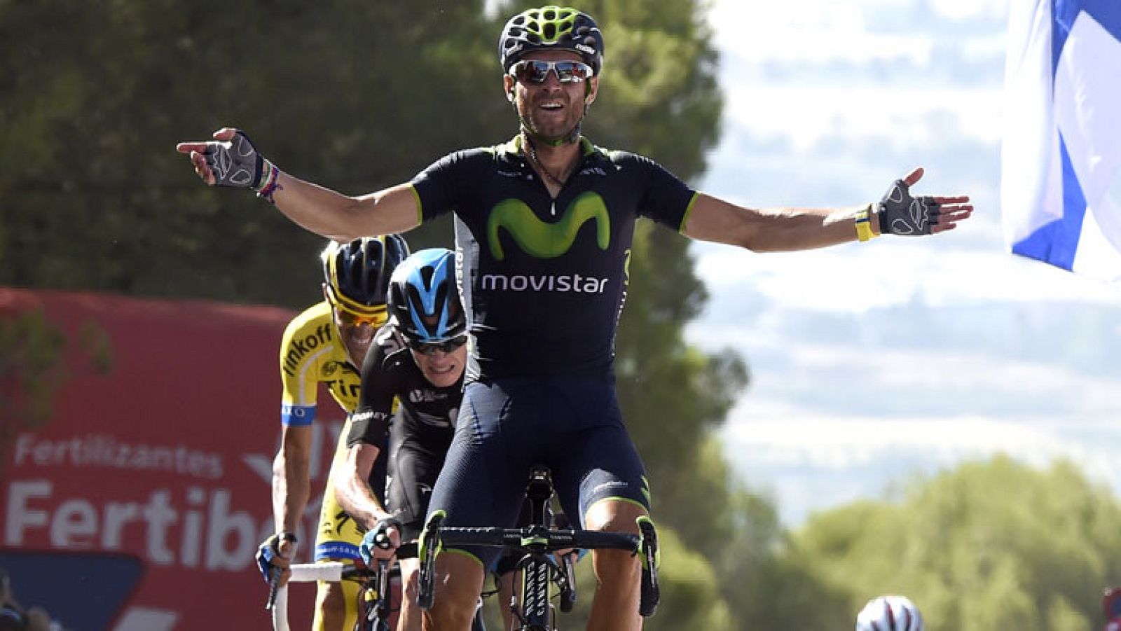 Valverde demuestra su fuerza en las Cumbres Verdes - Vuelta ciclista a España | Ver