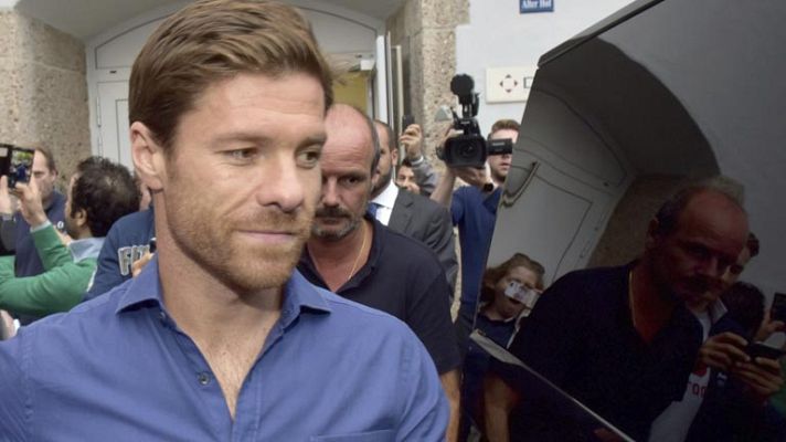 Telediario 1 - Xabi Alonso ya está en Múnich