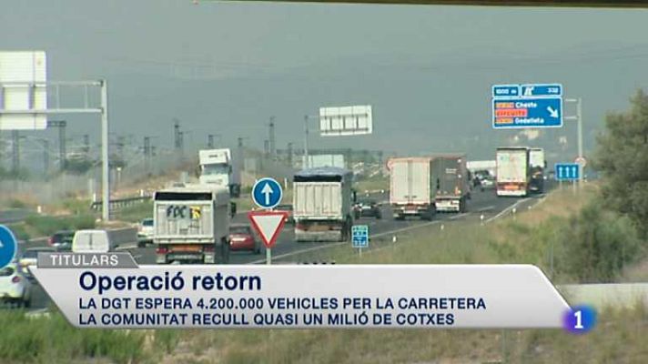 L'informatiu - Comunitat Valenciana - La Comunidad Valenciana en 2' - 29/08/14