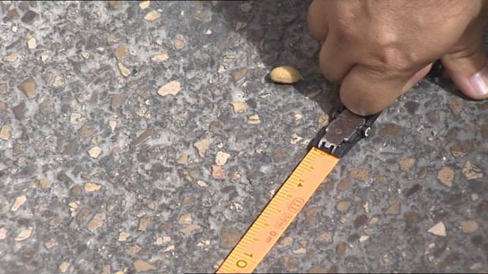 Telediario 1 - Récord Guinness en lanzamiento de hueso de oliva