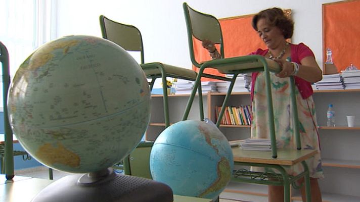 Telediario 1 - Ocho millones de alumnos empezarán el curso en septiembre