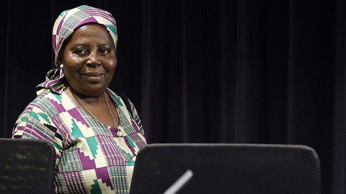 Telediario 1 - Primeras palabras de la religiosa Juliana Bonohá