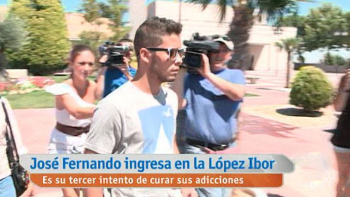 La mañana - José Fernando ingresa en la López Ibor