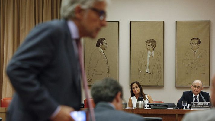 Telediario 1 - Réplicas a Montoro por el caso Pujol