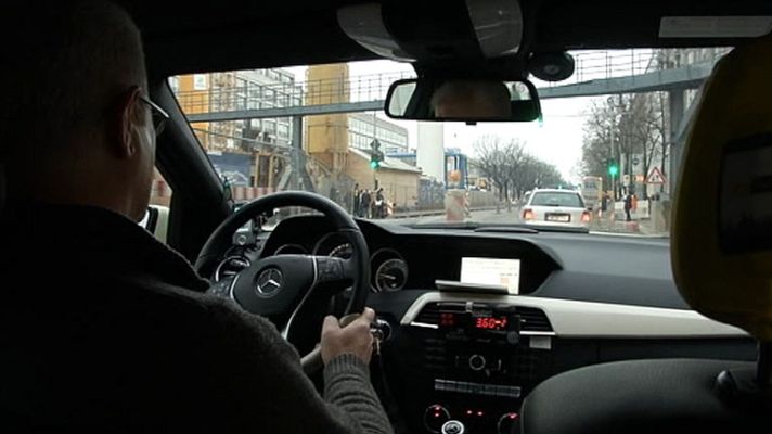 Telediario 1 - Uber, prohibida en Alemania