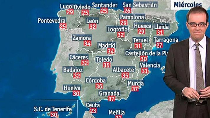 El tiempo - Bajas las temperaturas en el oeste peninsular