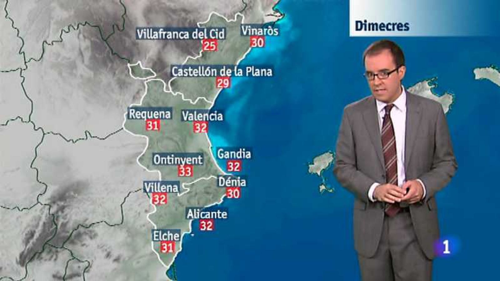El tiempo en la Comunidad Valenciana - 03/09/14 - Ver ahora