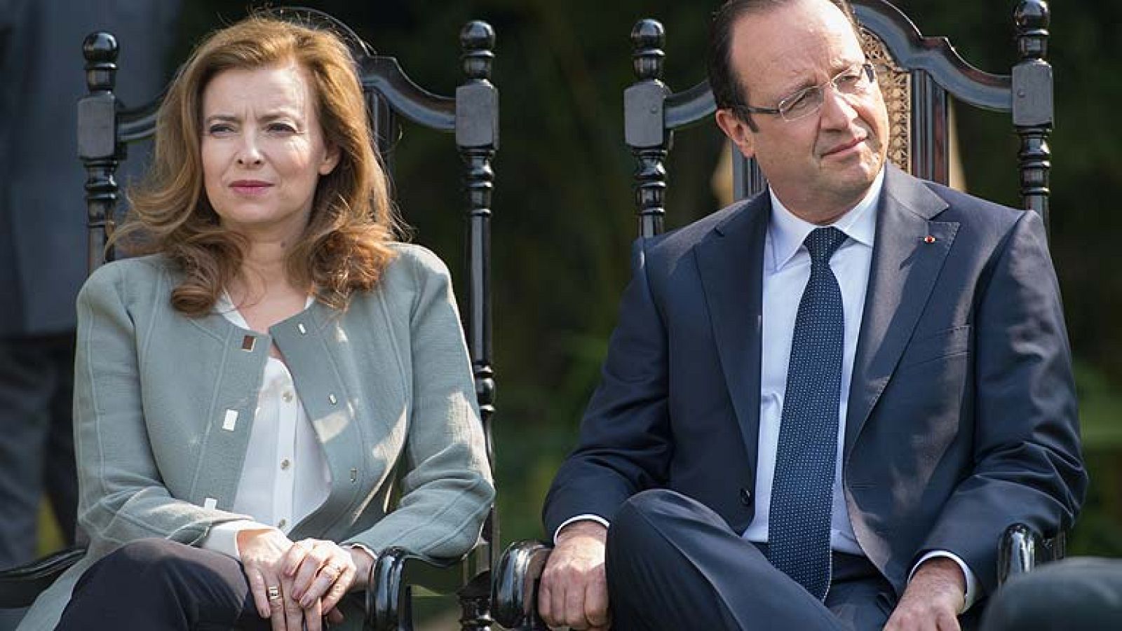 Valérie Trierweiler rememora en un libro su traumática ruptura con Hollande | Ver