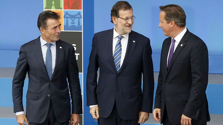 Telediario 1 - España ofrece una fragata y cuatro aviones