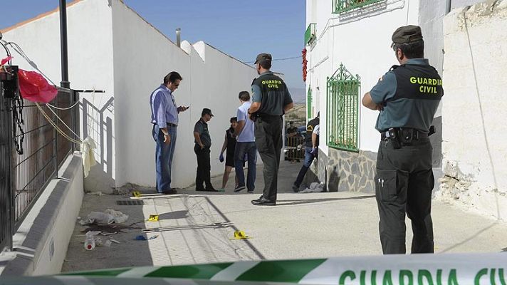 Telediario 1 - Nuevo caso de violencia de género en Cúllar Baza, en Granada