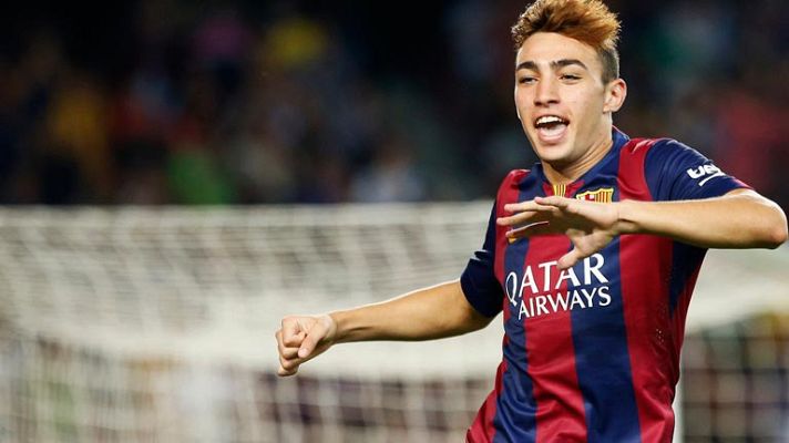 Telediario 1 - Munir sustituye al lesionado Diego Costa