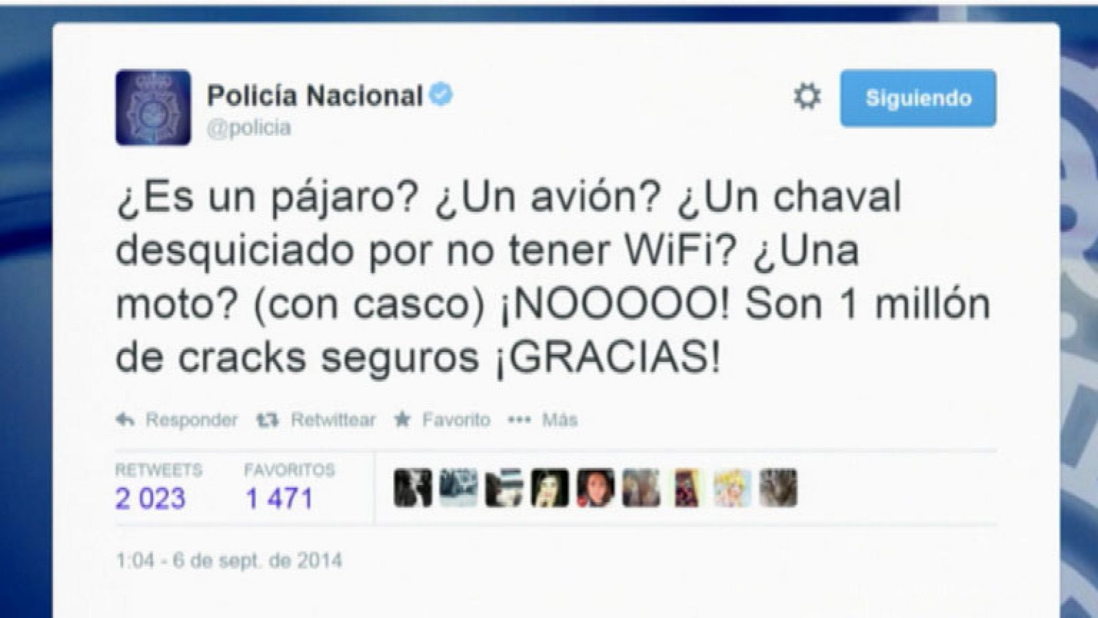 La Policía Nacional, líder en las redes sociales