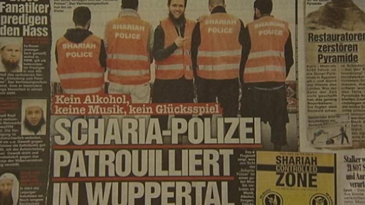 Telediario 1 - Un imán dirige una 'brigada de la sharía' en Alemania