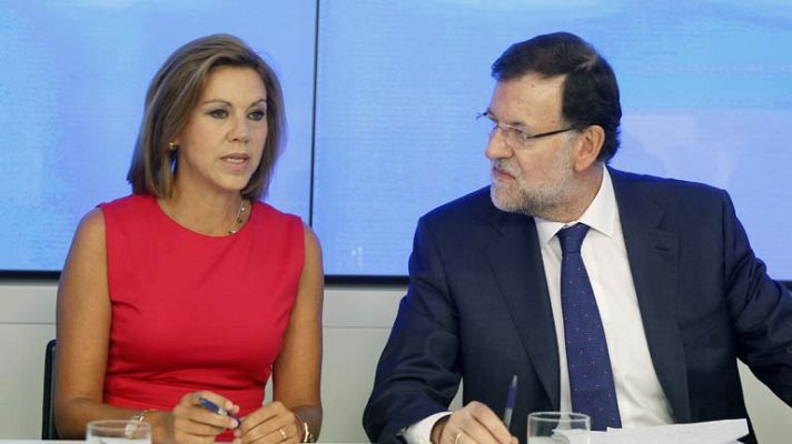 Telediario 1 - Reunión del Comite Ejecutivo del PP