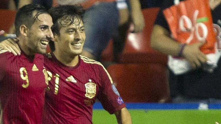 Eurocopa - La magia de Silva hace el cuarto de España (4-1)