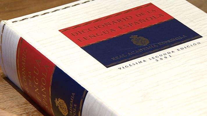 Telediario 1 - Queda menos para la nueva versión del diccionario de la RAE