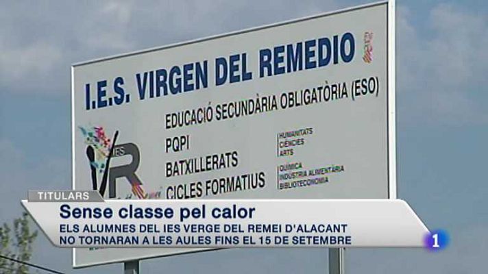 L'informatiu - Comunitat Valenciana - La Comunidad Valenciana en 2' - 10/09/14