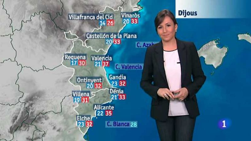 El tiempo en la Comunidad Valenciana - 10/09/14 - Ver ahora