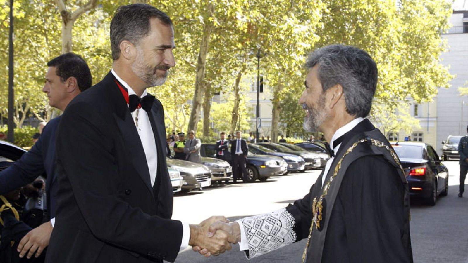 El rey Felipe VI ha presidido la apertura del año judicial en el Supremo