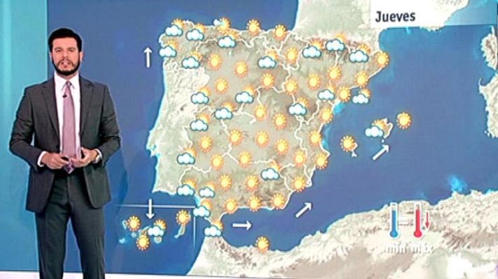 El tiempo - Chubascos intermitentes en Galicia y tercio norte